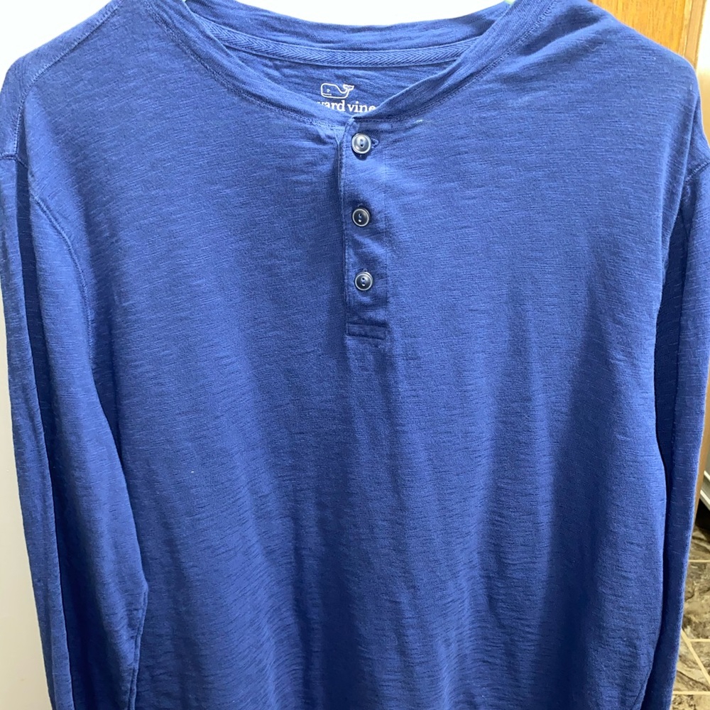 VINEYARD VINES NAVY LONG SLEEVE